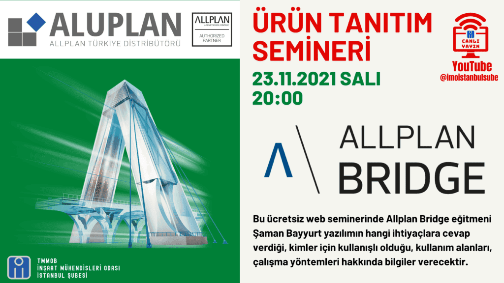 IMO / ALLPLAN BRIDGE 2022 WEBİNAR
