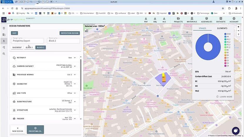 Daha akıllı ve sürdürülebilir tasarım kararları için erken aşama karbon değerlendirmesi